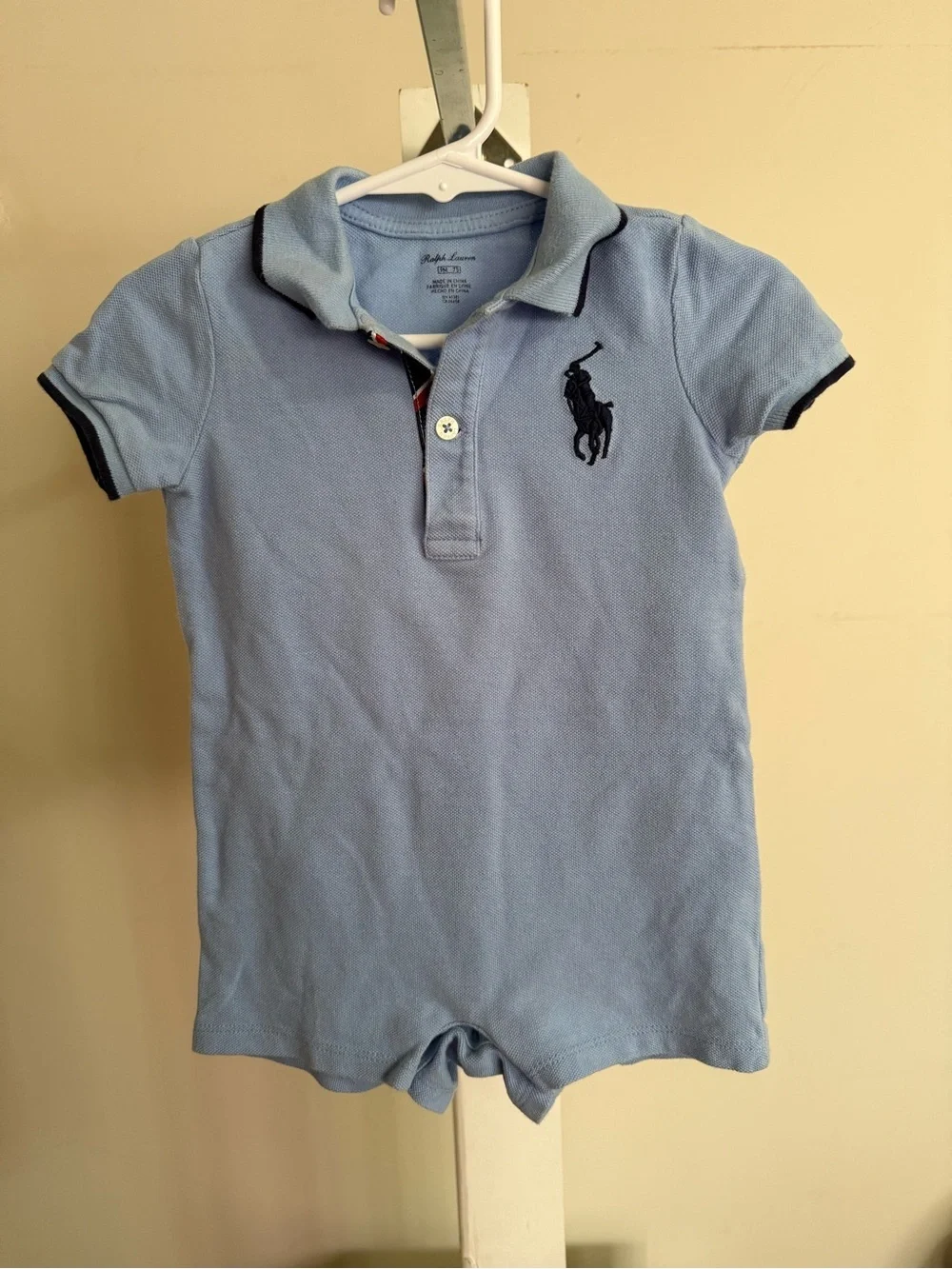 Ralph Lauren Big Pony Polo Romper
